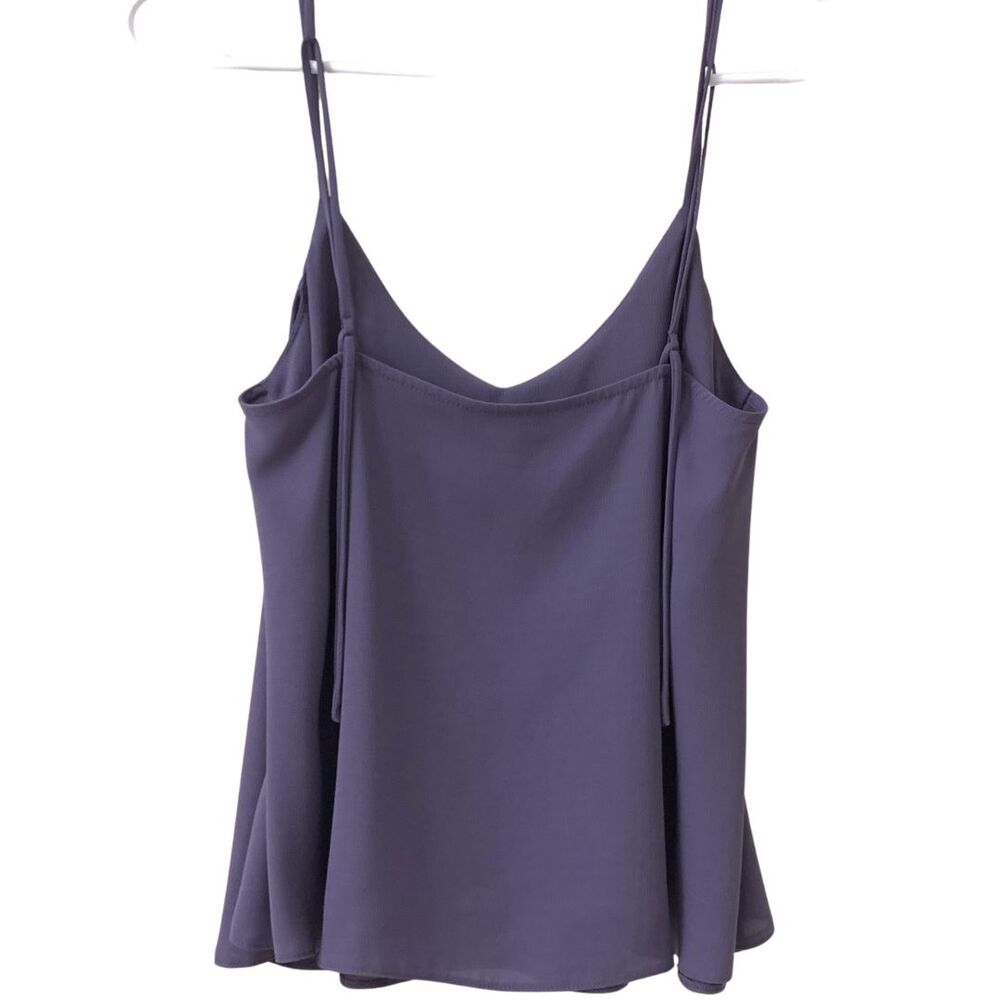 Topshop Lavender-Gray Double Strap Camisole Top Size 4 - Picture 7 of 10